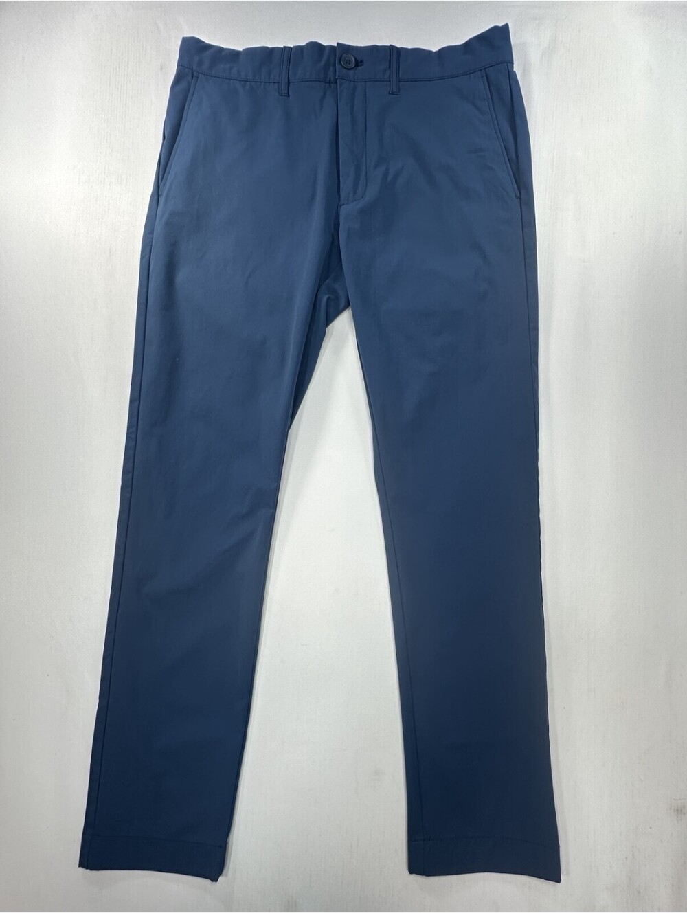 J Crew Slim Fit Flex Flat Front Chinos Blue Mens 30/30